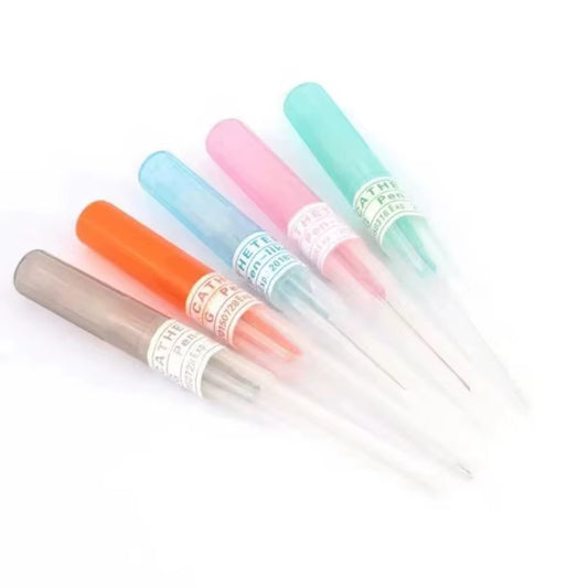 Piercingnål med hylsa (Rosa 20G) – Enkelstykke